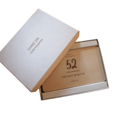 Die Ganz-Da-Gebetskarten